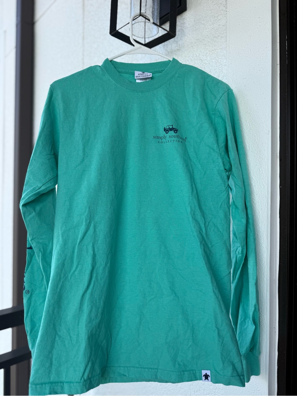 Simply Southern Teal Long Sleeve Shirt